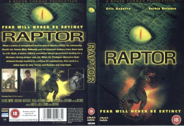 Raptor (2001) UK DVD (BQ)