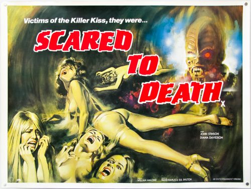 Scared to Death (1980) UK Quad